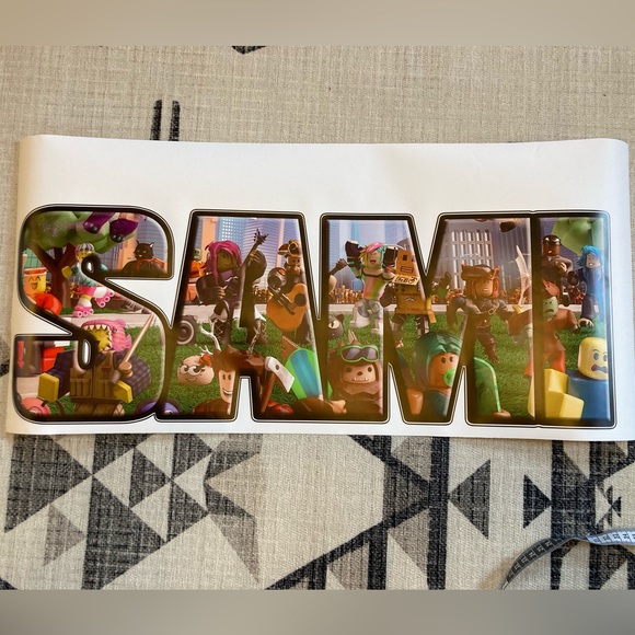NEW Sami Roblox Vinyl Wall Decor - Picture 9 of 9